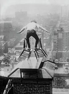 Acrobat Prints: John Reynolds, between c1915 and c1920. Creator: Bain News Service