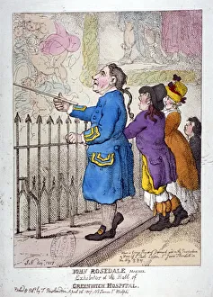 John Rosedale, mariner, exhibitor of the hall of Greenwich Hospital, 1807. Artist