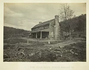Barnard George Gallery: The John Ross House, Ringold, GA, 1866. Creator: George N. Barnard