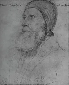 John Russell, Earl of Bedford, c1532-1543 (1945). Artist: Hans Holbein the Younger John Russell, Earl of Bedford, c1532-1543 (1945). Artist: Hans Holbein the Younger