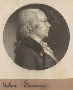 Mezzotint Prints: John Savage, 1802. Creator: Charles Balthazar Julien Fevret de Saint-Memin