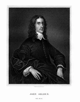 Antiquary Prints: John Selden, English jurist, legal antiquary and oriental scholar