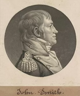 Lower Case Collection: John Smith, 1806. Creator: Charles Balthazar Julien Fevret de Saint-Memin