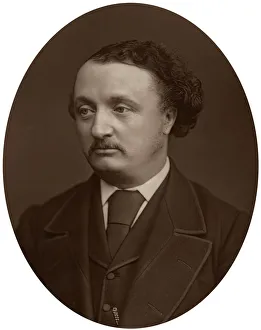 Whitfield Collection: John Stainer, organist of St Pauls Cathedral, 1878.Artist: Lock & Whitfield