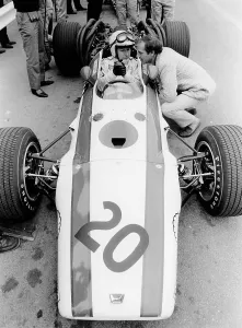 Motor Race Prints: John Surtees in Honda V12, Belgian Grand Prix, 1968