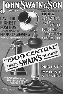 John Swain & Son Limited advertisement, 1907