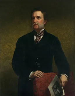 Patron Prints: John Taylor Johnston, 1875. Creator: Daniel Huntington