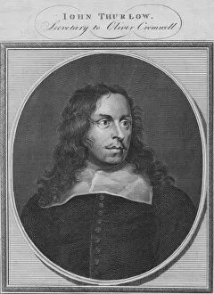 Paul De Gallery: John Thurlow, Secretary to Oliver Cromwell, 1784. Creator: Unknown