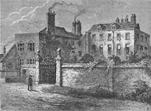 John Tradescants House at Kennington, c1883, (1912). Artist: Elias Ashmole
