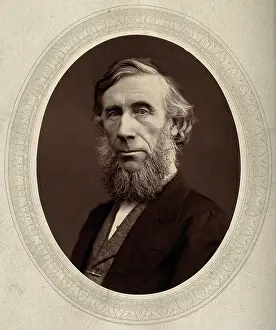 John Tyndall, late 19th century. Creator: Lock & Whitfield