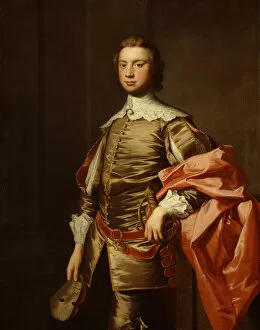 Fashionable Gallery: John Van der Wall, c. 1745. Creator: Thomas Hudson