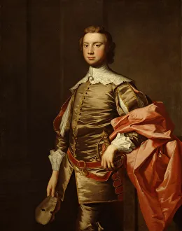 Masked Ball Prints: John Van der Wall, c. 1745. Creator: Thomas Hudson