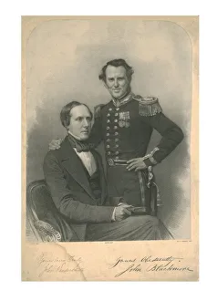James Henry Prints: John Vandersuste; John Blackmore, c1855. Artist: James Henry Lynch
