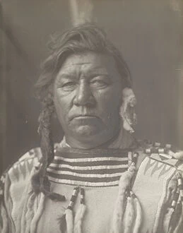 American Indian Collection: John Wallace, 1908. Creator: Edward Sheriff Curtis