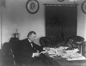John Wanamaker, c1890. Creator: Frances Benjamin Johnston