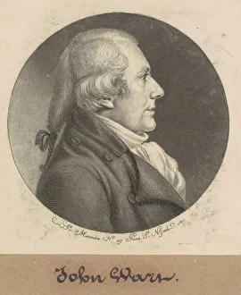 Mezzotint Prints: John Wart, 1798. Creator: Charles Balthazar Julien Fevret de Saint-Memin