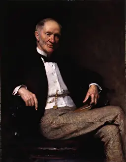 Legs Crossed Prints: John Webster, 1887. Creator: William Carter