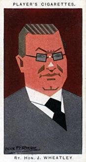 Alick Pf Ritchie Gallery: John Wheatley, Scottish politician, 1926.Artist: Alick P F Ritchie