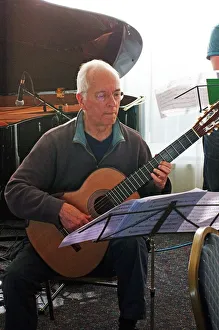 John Williams, Watermill Jazz Club, Dorking, Surrey, UK, 14 May 2019. Creator: Brian O Connor