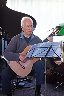 John Williams, Watermill Jazz Club, Dorking, Surrey, UK, 14 May 2019. Creator: Brian O Connor