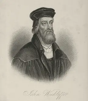 Reformer Prints: John Wycliffe, religious reformer and theologian