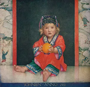 Studio Volume 75 Prints: Johneen, son of Mr and Mrs. John Noble, 1911, (1919). Artist: Edward Reginald Frampton