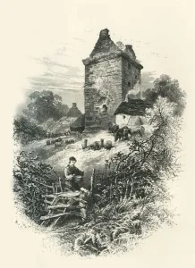 Armstrong Prints: Johnny Armstrongs Tower, c1870