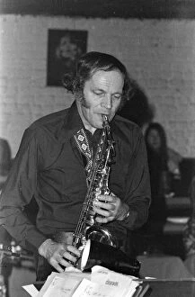 Saxophone Player Collection: Johnny Dankworth, Ronnie Scotts, Soho, London, 1973. Artist: Brian O Connor