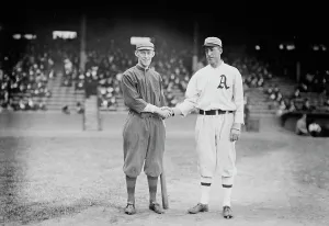 Philadelphia Prints: Johnny Evers, Boston NL & Eddie Plank