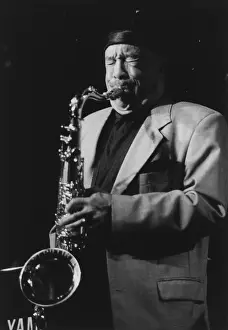 Saxophone Prints: Johnny Griffin, Dingwalls, Camden Town, London, 1994. Creator: Brian Foskett