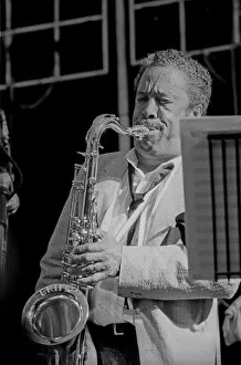 Johnny Gallery: Johnny Griffin, Pendley Jazz Fest. UK, July 1985. Artist: Brian O Connor