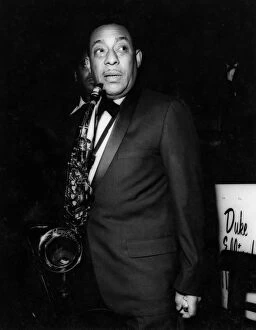Alto Saxophone Gallery: Johnny Hodges, Duke Ellington Band, 1962. Creator: Brian Foskett