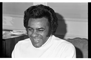 Sweater Prints: Johnny Mathis, London, 1975. Artist: Brian O Connor