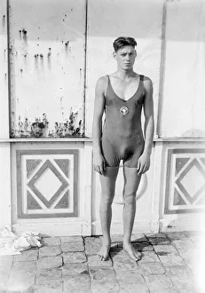 Competitor Prints: Johnny Weismuller c. 1924