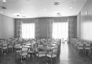 Johns-Manville Research Laboratory, Finderne, New Jersey, 1949. Creator: Gottscho-Schleisner, Inc