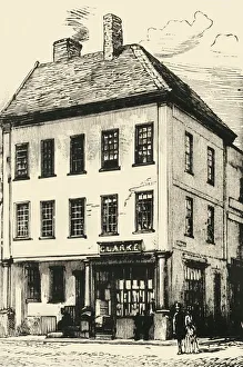 T Fisher Unwin Collection: Johnsons Birthplace at Lichfield, 1902. Creator: Unknown