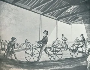 Johnsons Pedestrian Hobby-Horse Riding School at 377, Strand, 1819, (1912) Johnsons Pedestrian Hobby-Horse Riding School at 377, Strand, 1819, (1912)