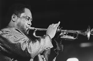 Trumpeter Prints: Jon Faddis, Brecon Jazz Festival, 1994. Creator: Brian Foskett