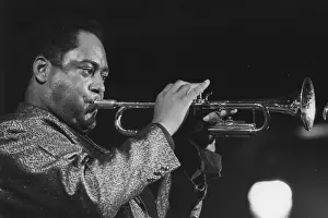 Trumpeter Prints: Jon Faddis, Brecon Jazz Festival, 1994. Creator: Brian Foskett