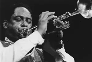 Trumpeter Prints: Jon Faddis, c2000. Creator: Brian Foskett