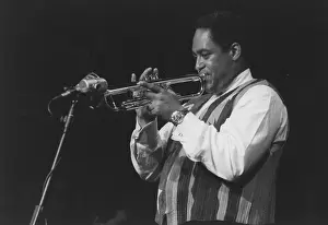 Trumpeter Prints: Jon Faddis, c2000. Creator: Brian Foskett
