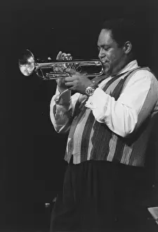Trumpeter Prints: Jon Faddis, c2000. Creator: Brian Foskett