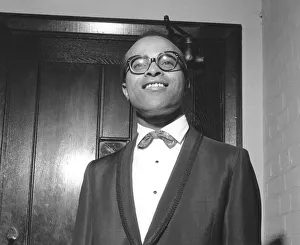 Annie Ross Gallery: Jon Hendricks, Count Basie tour, 1962. Creator: Brian Foskett