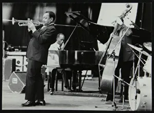 The Jonah Jones Quartet and Hank Jones, Newport Jazz Festival, Ayresome Park, Middlesbrough, 1978