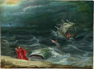 Vision Prints: Jonah and the Whale, 17th century. Creator: Anonymous