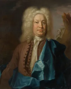 Tradesman Prints: Jonas Alströmer, 1685-1761, early-mid 18th century. Creator: Johan Henrik Scheffel