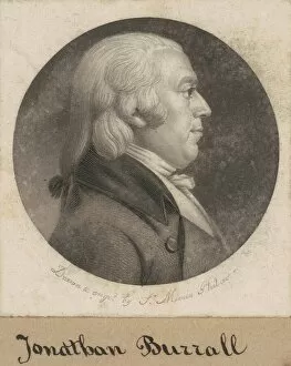 Continental Army Gallery: Jonathan Burrall, 1798-1803. Creator: Charles Balthazar Julien Fé