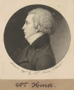Jonathan Harvey Hurst, 1798. Creator: Charles Balthazar Julien Fé