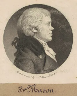 Jonathan Mason, 1800. Creator: Charles Balthazar Julien Fevret de Saint-Memin
