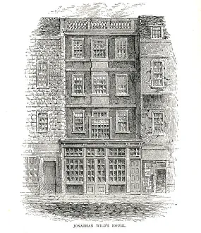 Jonathan Wild Prints: Jonathan Wilds House, 1878